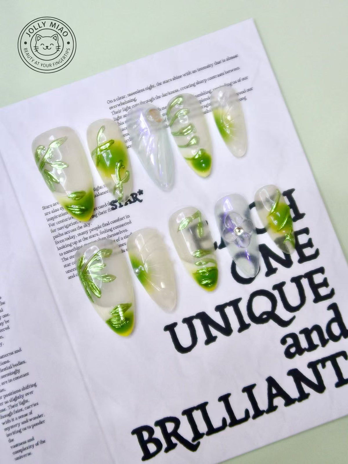 Verdant Dew | Press-On Nails
