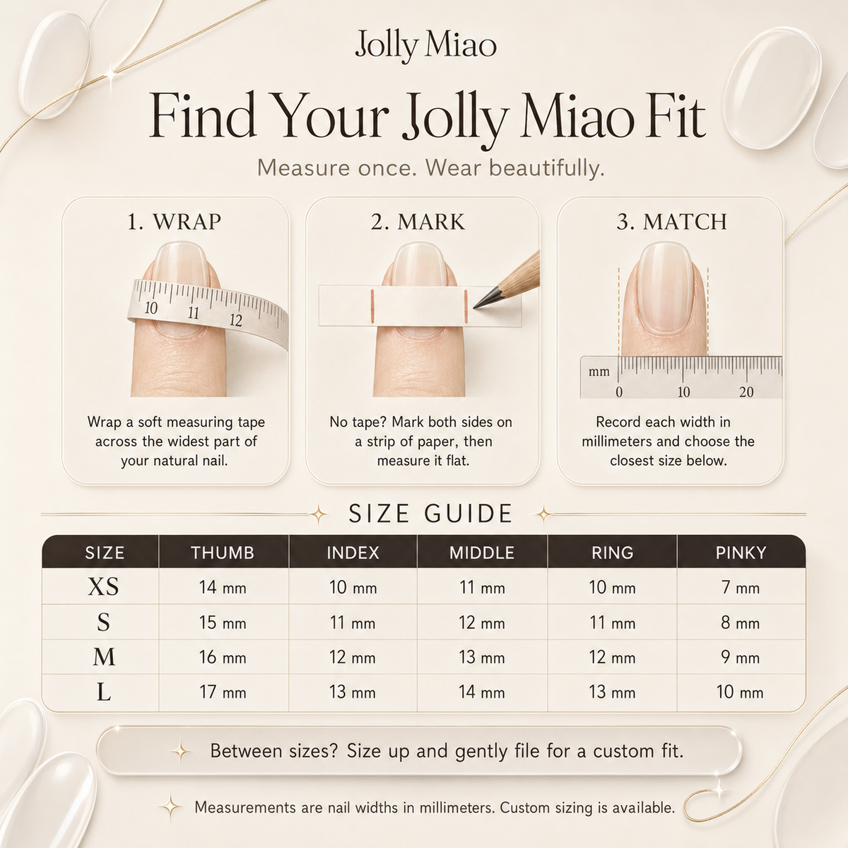 Ivory Milk Veil | Milky White Almond Press-On Nails