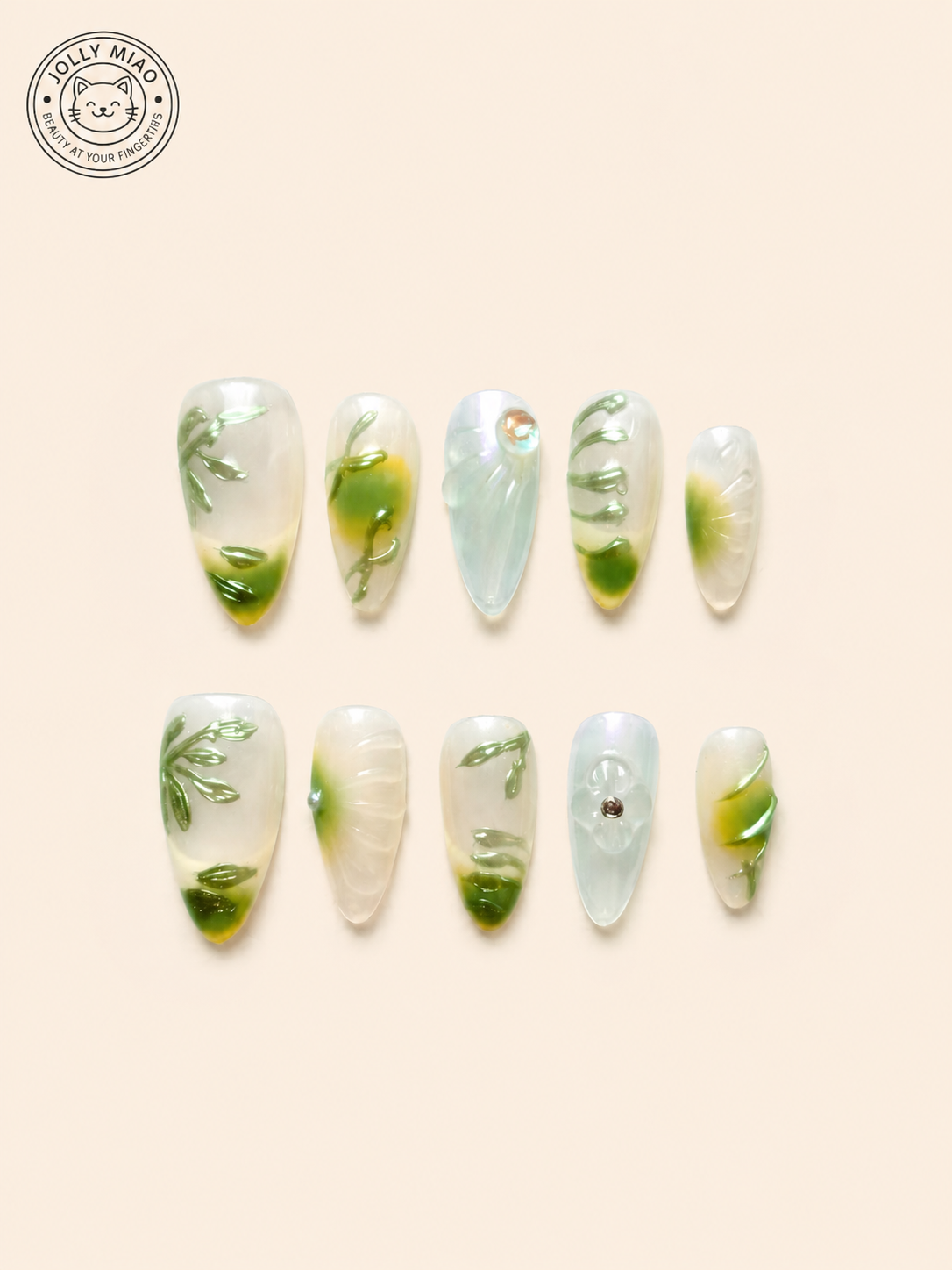 Verdant Dew | Press-On Nails